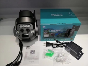 OEM Humaniod seguimiento 6MP 10X Hybrid Zoom Dual 3MP lente WiFi exterior PTZ Cámara <span class=keywords><strong>Carecam</strong></span> Pro Wireless WiFi cámaras de seguridad - Product Image 6