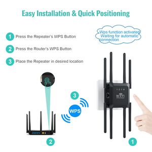 Repetidor <span class=keywords><strong>WiFi</strong></span> de Alta Potencia 300M 2.4G, Amplificador Extensor para una Señal Inalámbrica Mejorada y una Conexión Estable - Product Image 5