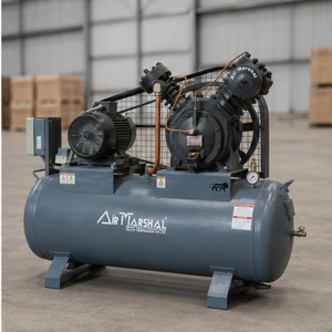Industrial <b>Air</b> Compressor With Tank Heavy Duty Electric <b>Air</b> Compressor Machine High Pressure <b>Air</b> System Unit - Product Image 2