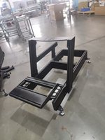 Cockpit de Simulation de Conduite Personnalisé Noir 40160 en Aluminium à Surface Plate, Profilé Extrudé, pour Simulation de Course