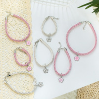 Collier de luxe pour animaux de compagnie avec strass élastiques, bijoux pour chien, collier pour chat, accessoires pour animaux