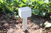 Sensor de Humedad del Suelo y Temperatura con Energía Solar, RS485 Digital Lora Lorawan GPRS 4G IP68, para Soluciones de Agricultura Inteligente