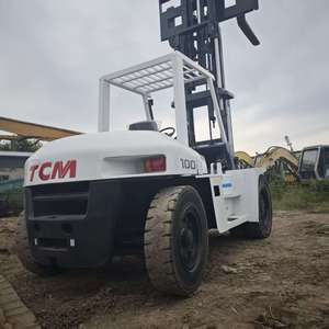 <strong>TCM</strong> FD100 10 <strong>Ton</strong> 4.5 Meters Three Stages <strong>Used</strong> <strong>Forklift</strong> - Product Image 5