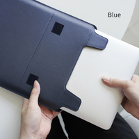 Nillkin sarung tas Laptop Notebook MacBook, sarung Laptop 13 14 inci dengan dua sudut dapat diatur dan mudah ramping
