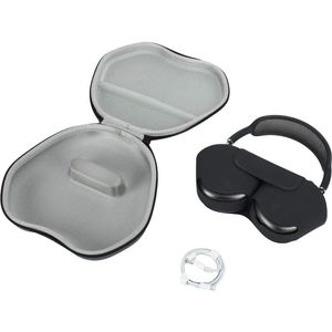 Estuche Rígido de Viaje Personalizado de Alta Calidad para Airpods Max, Material de Cuero PU y EVA, con Cierre - Product Image 3