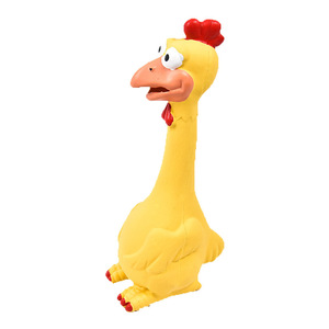 Divertente pollo urlante cigolante prodotto strumento per schiarire giocattoli per cani interessante pollo shriek - Product Image 3