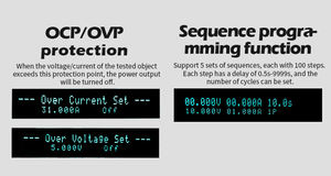 <b>600W</b> 80V 30A Adjustable Programmable Single DC <b>Power</b> <b>Supply</b> for Laboratory & Industry Use with USB RS32 RS485 Interface - Product Image 6