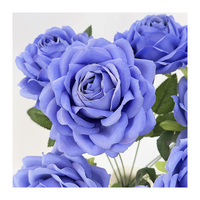 Bouquet de mariage géant Meiyuan à 9 têtes de roses Fortunella pour le Nouvel An, la Saint-Valentin, la décoration de la maison, vente en gros, artificiel