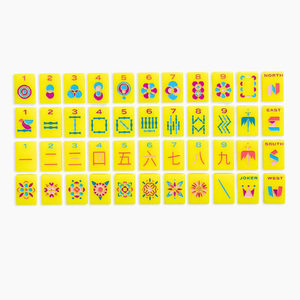 Jeu de cartes de mahjong classique personnalisé avec logo, taille, style, couleur et motif fantastiques pour toutes les occasions - Product Image 5