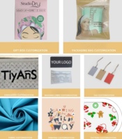 Bandeau de tête ajustable personnalisé style européen-américain en coton gaufré 100% naturel pour spa, douche et yoga