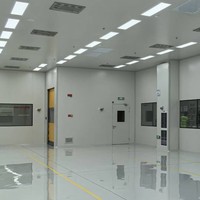 Solution clé en main pour projets à l'étranger : Système modulaire moderne de salle blanche Yanxin avec PLC, conforme aux normes GMP ISO 5-9, conception personnalisée