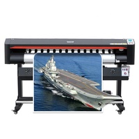 Impresora UV de Rollo a Rollo Locor de Alta Velocidad de 1.6m/1.8m Xp600/i3200/dx7, Máquina de Impresión de Malla para Etiquetas Transparentes de Doble Cara