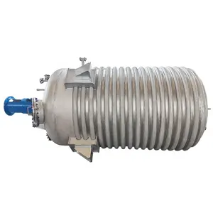 Whgcm Nieuwe 5000l 6000l 8000l Drukvaten Roestvrijstalen Bekleding Plaat Verwarmingsmantel Limpet Coil Chemische Reactor