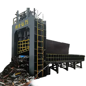 Hong wan Mining Machinery Hydraulic Scrap Metal Shear Waste Metal Iron Alloy Recycling Cutting MachinesY180-400A