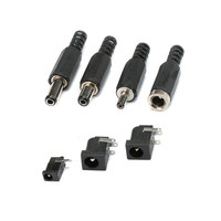 Prise d'alimentation CC 002/005 3.5-1.1/1.35 5.5-2.1-2.5MM en cuivre et fer, résistante aux hautes températures, accessoires électroniques