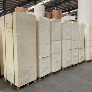 Feuille de papier kraft double face enduite de PE de qualité alimentaire pour boîte/bol à sandwich, gâteau, salade - Product Image 4