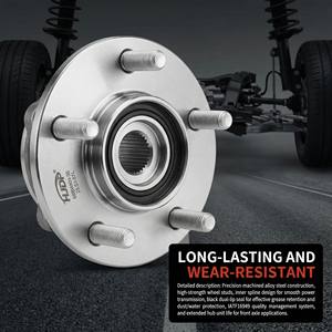 Roulement de <span class=keywords><strong>roue</strong></span> à faible bruit HJDP, unité de <span class=keywords><strong>moyeu</strong></span> de <span class=keywords><strong>roue</strong></span> de 3,95 kg, pièces de châssis robustes pour l'assemblage du <span class=keywords><strong>moyeu</strong></span> de <span class=keywords><strong>roue</strong></span> avant Toyota - Product Image 5