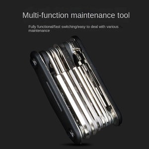 16 en un vélo combinaison réparation outil clé douille VTT équipement accessoires - Product Image 6