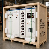 Prix usine GCK 380V 400V Appareillage de commutation basse tension extractible 30kA 50Hz 60Hz IP42 pour armoire électrique d'hôpital et de bâtiment commercial