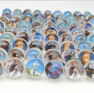 Chất lượng cao trong suốt siêu đàn hồi nảy băng tuyết Anime tùy chỉnh quả cầu cao su bóng khuyến mại đồ chơi trẻ em 'bán hàng tự động - Product Image 2