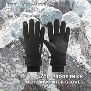 Nuevos Guantes de Invierno Unisex para Esquí, Snowboard y Ciclismo, Gruesos, Impermeables, Resistentes al Viento, Compatibles con Pantallas Táctiles, de Poliéster - Product Image 2