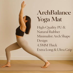 Maillard Màu Yoga Mat Không-Trượt Hấp Thụ Sốc Vòm Nửa Vòng PU Cao Su Tự Nhiên Tập Thể Dục Mat Cho Nhà Phòng Tập Thể Dục - Product Image 5