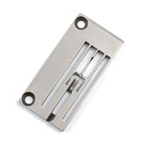 E2827P Plaque de gorge pour machine à coudre Siruba C007E-U322 C007J-W322 Interlock industriel (Flatlock) Plaque à aiguille 3x6.4mm