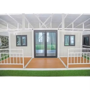Contenedor Plegable Expandible, Casa Prefabricada Modular de 2 Dormitorios, Cocina, Gimnasio, Diseño Moderno de Mediados de Siglo, Supermercado, Apartamento - Product Image 1