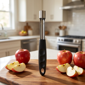 Descorazonador de Manzanas de Acero Inoxidable con Hoja Dentada, Mango Antideslizante, Herramienta para Quitar el Núcleo de Frutas y Verduras para el Hogar y la Cocina - Product Image 5