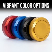 Conteneur métallique pour snus, usinage CNC de haute précision, vente en gros de boîtes à snus