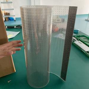 屋内 屋外 兼用 接着式 透明 フレキシブル <span class=keywords><strong>LED</strong></span> フィルム クリスタル スクリーン ディスプレイ パネル ガラス用 透明 <span class=keywords><strong>LED</strong></span> フィルム スクリーン - Product Image 2