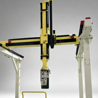 Robot manipulateur de chariot à portique 3 axes personnalisé pour la manutention de matériaux en baril et le chargement/déchargement automatique de seaux