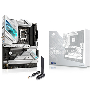 ASUS ROG STRIX <span class=keywords><strong>Z690</strong></span>-<span class=keywords><strong>A</strong></span> <span class=keywords><strong>GAMING</strong></span> WIFI <span class=keywords><strong>D4</strong></span> carte mère avec prise LGA1700 prend en charge Intel 12e génération Intel CPU DDR4 128 go de mémoire - Product Image 1