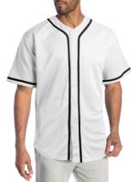 Maillots de Baseball OEM pour Hommes, Chemises Boutonnées à Manches Courtes, Uniformes de Sport Hip-Hop Hipster, Maillots de Baseball Personnalisés Vierge en Gros