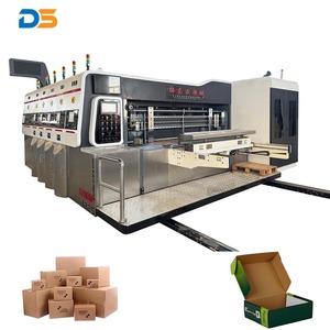 Máy in đa màu slotter Die Cutter cho sóng Board 4 màu flexo với Auto Feeder Stacker cho khối lượng cao bao bì - Product Image 1