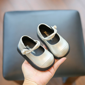 <span class=keywords><strong>Scarpe</strong></span> da Principessa per Bambine e Neonati Suola Morbida Chiusura con Velcro Pelle Ultrafilm Primavera Autunno 1-3 Anni - Product Image 4