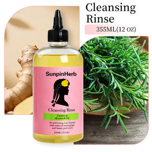 Enjuague Limpiador de Jengibre Dulce con Aceite de Ricino, Champú de Limpieza Profunda para el Cuero Cabelludo, Venta al por Mayor de Fábrica, OEM ODM, Cabello Natural - Product Image 3