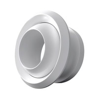 Diffuseur de jet de plafond 100Q ABS à économie d'énergie, design moderne, pour ventilation d'air frais
