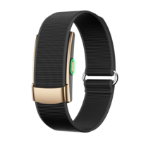 Bracelet intelligent QX Air Fashion, suivi sportif et du sommeil, surveillance de la fréquence cardiaque, contrôle par application, réveil, étanche IP68, personnalisable, 4 jours d'autonomie