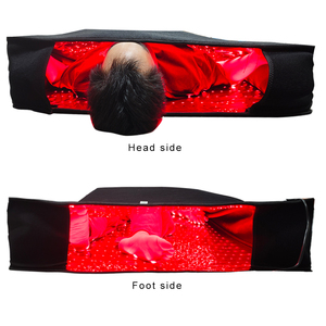 Rotlicht-Therapie decke 660 850 Nahinfrarot 180cm großer Ganzkörpertherapie-Schlafsack mit Schmerz linderung für Körper hände Füße - Product Image 4