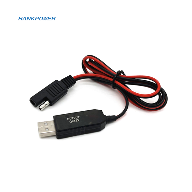 18AWG Solar SAE Plug Power Cable 12V 1.5A USB to SAE Power Charge Cord