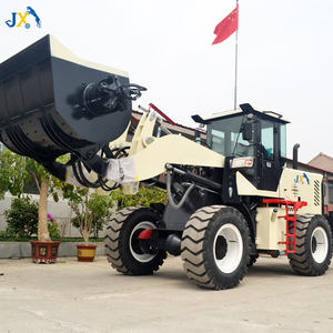 Chargeur de mélangeur de béton de 1.2 tonnes malaxeur de ciment hydraulique équipement de construction chargeur de mélangeur de béton pour la construction - Product Image 1