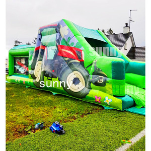 Toboggan gonflable extérieur en PVC personnalisé pour <span class=keywords><strong>camion</strong></span> tracteur trampoline combinaison gonflable obstacle de parcours de jeu pour <span class=keywords><strong>location</strong></span> de Offre Spéciale - Product Image 3
