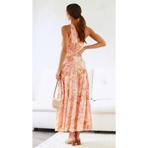 Vestido sin mangas con flores y hombros descubiertos, sexy y de alta calidad, el más vendido - Product Image 4