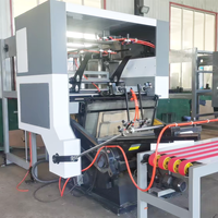 Machine de découpe et de pliage robuste pour carton ondulé, idéale pour les ateliers de fabrication de cartons