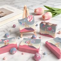 Savon artisanal à froid Ciel étoilé, inspiré des contes de fées, cadeau pour enfants et adultes, vente en gros pour petites entreprises