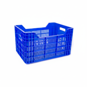 KE 921 Full Perforated HDPE/Polypropylene Euro <b>Crate</b> Heavy Duty Stackable Industrial Storage Agriculture Harvest Use Recyclable - Product Image 2