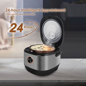 Autocuiseur Électrique Commercial Intelligent Multifonctionnel 5L en Acier Inoxydable Antiadhésif Numérique Silver Crest - Product Image 4