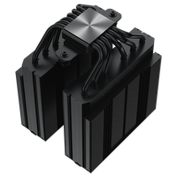 COOLLEO Etian P60T Performance Noir ARGB (V2) Double Tour 6 Caloduc Air CPU Cooler CPU Cooling LGA 115X/1200/1700/1851 AMD