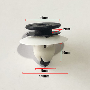 Volvo Car <b>Door</b> <b>Trim</b> Clips Plastic Interior Panel Fasteners For Replace Repair - Product Image 2